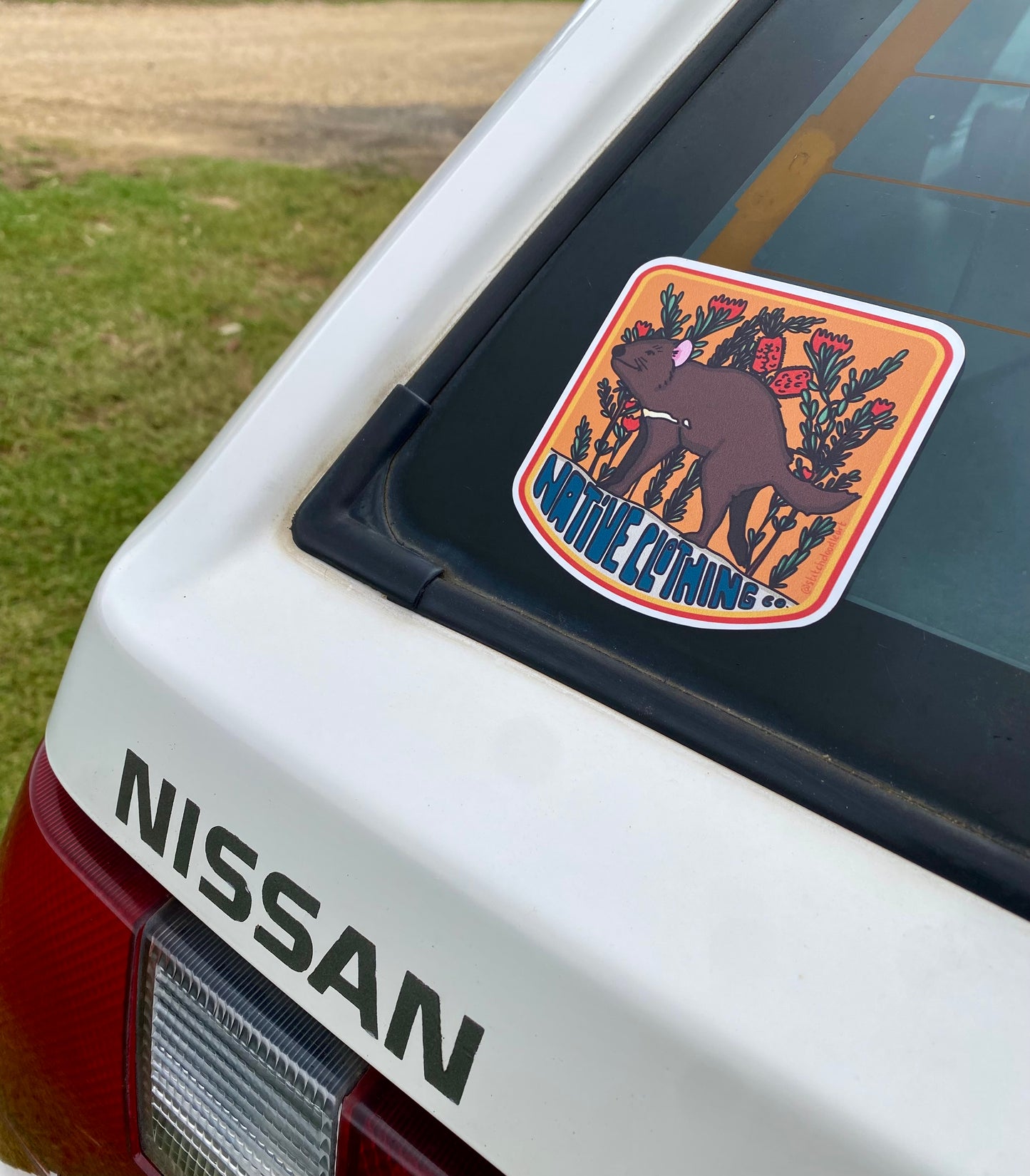 Sticker - Tasmanian Devil.