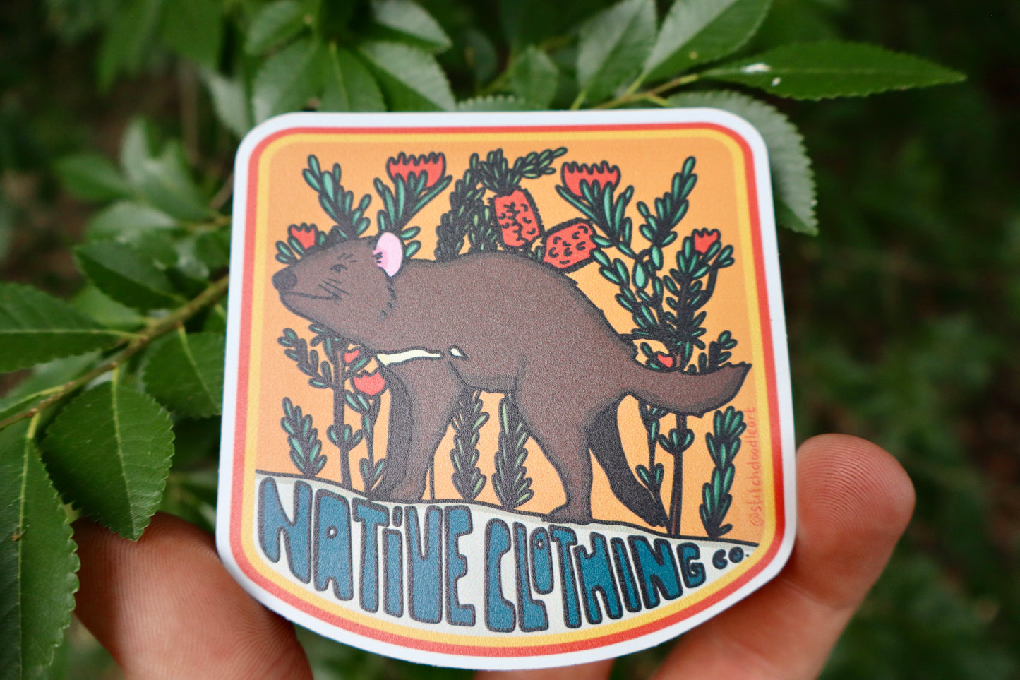 Sticker - Tasmanian Devil.