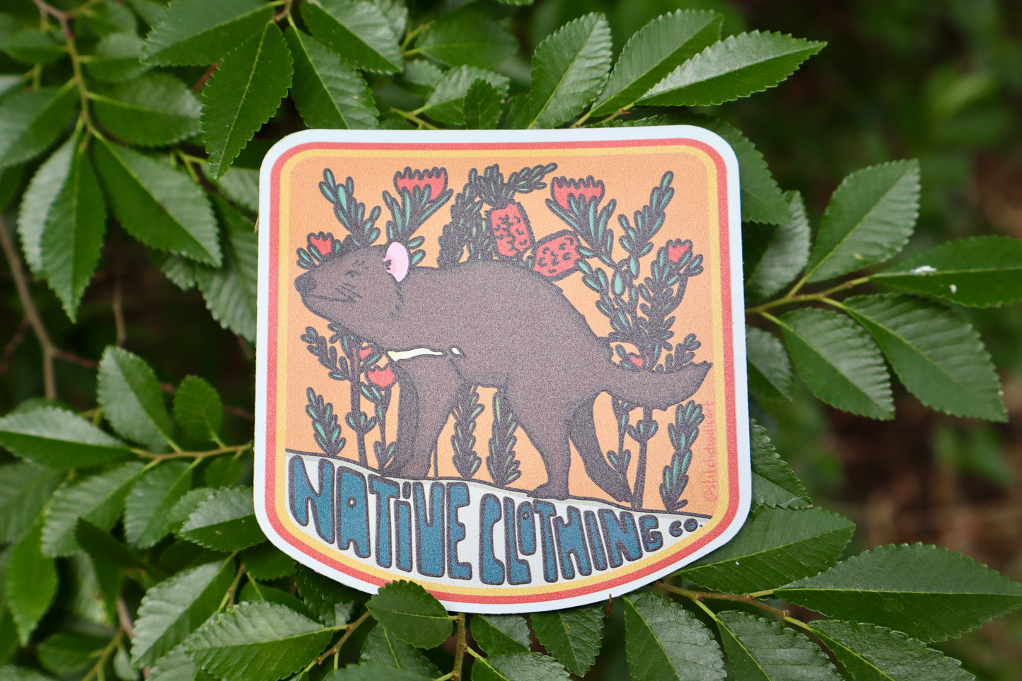 Sticker - Tasmanian Devil.